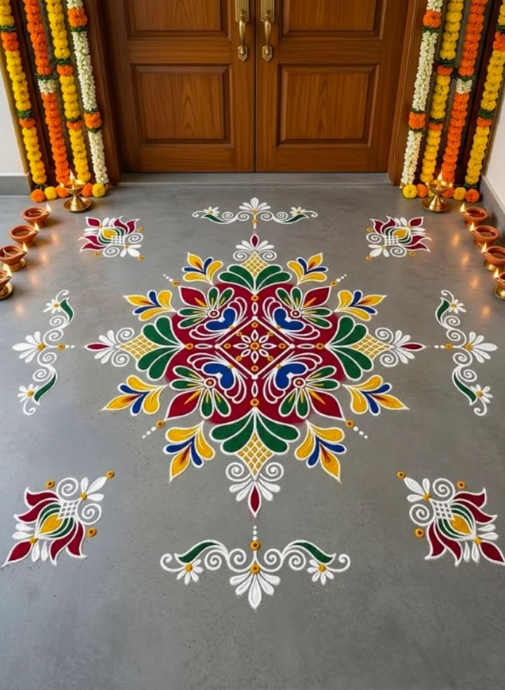 rangoli ideas