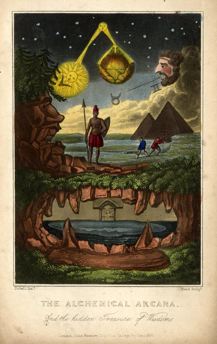 The Alchemical Arcana, and the Hidden Treasure of Wisdom, En