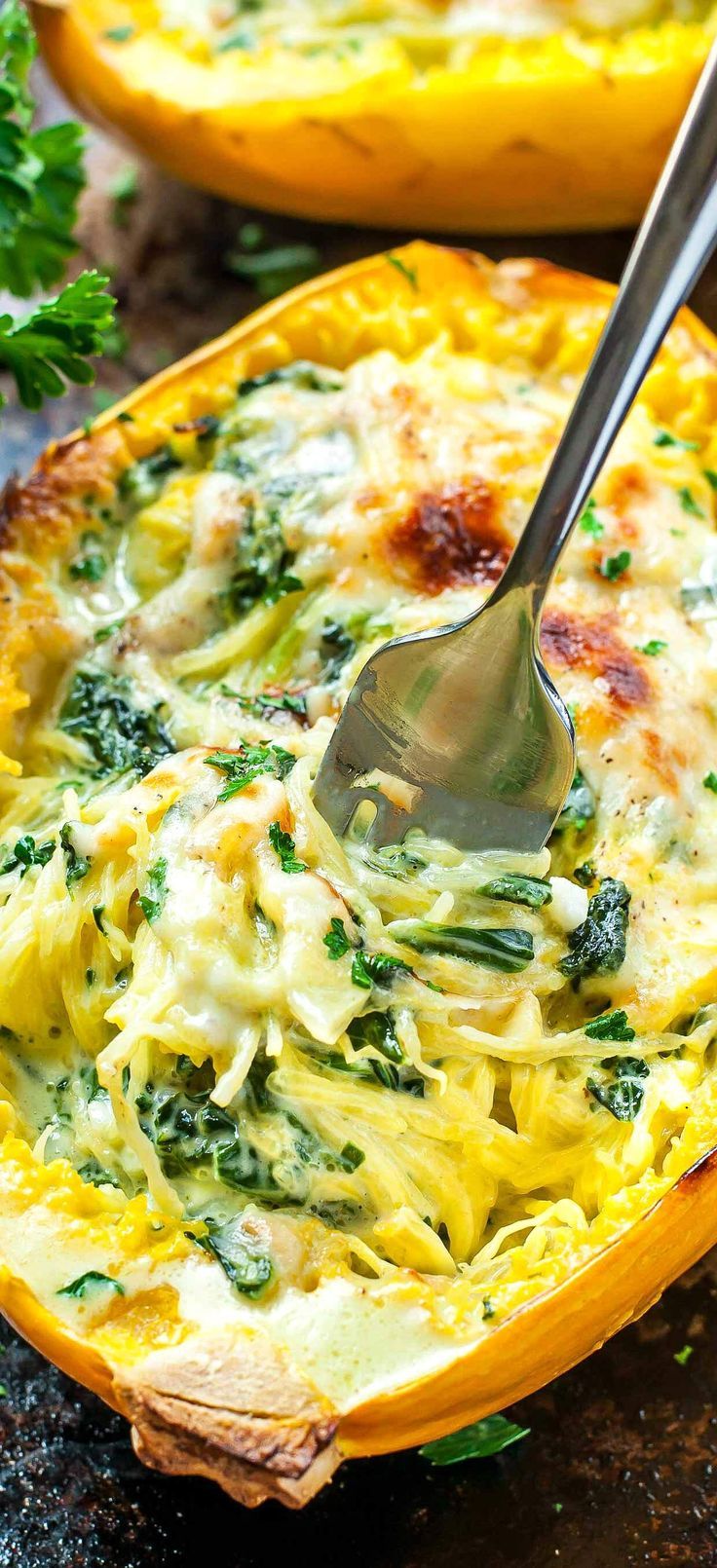 Aiming to eat more veggies? This Cheesy Garlic Parmesan Spin
