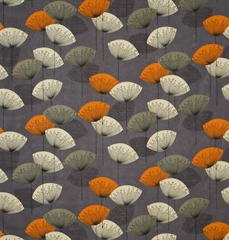 Sanderson Dandelion Clocks Fabric DOPNDA203 Designer Fabrics