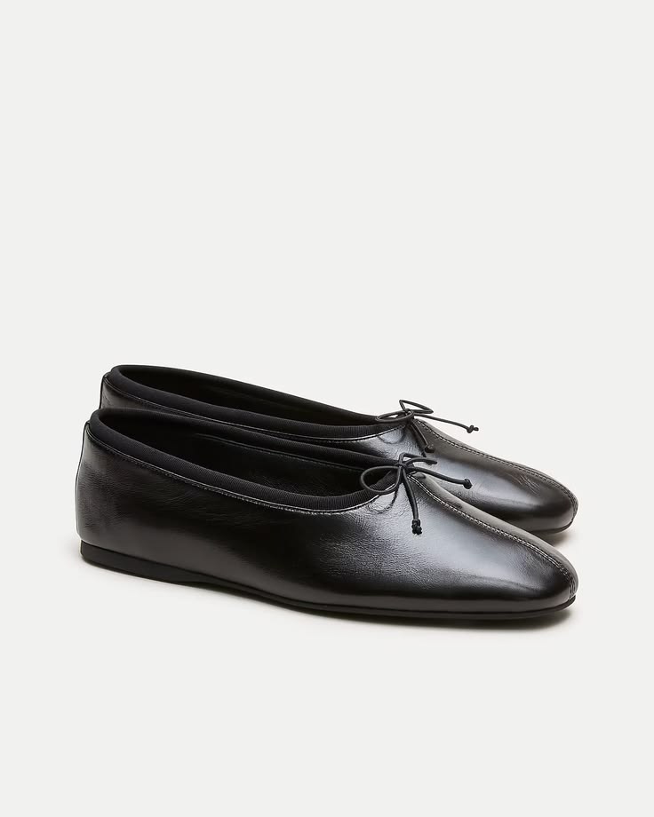 Verona Ballet Flats In Italian Leather For Women | J.Crew