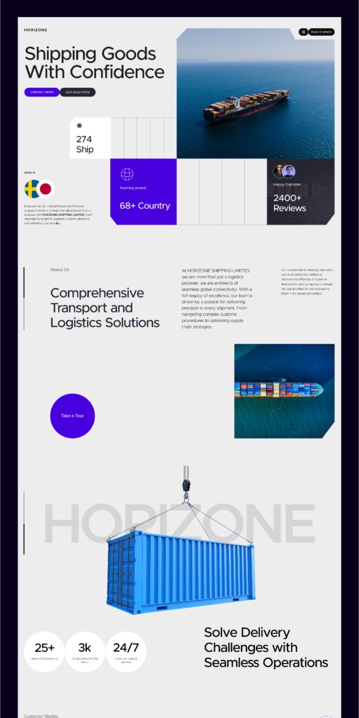 Horizine Shipping – your streamlined gateway to global logis