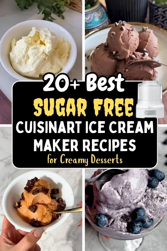 Enjoy creamy homemade treats with these 20+ Best Sugar Free 