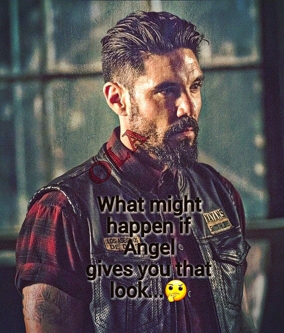 #angelreyes #claytoncardenas #mayansmc #hot #badass #biker #