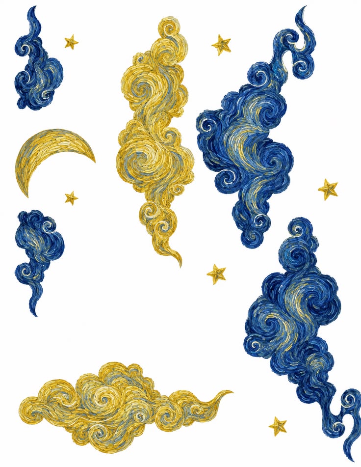 Starry night element