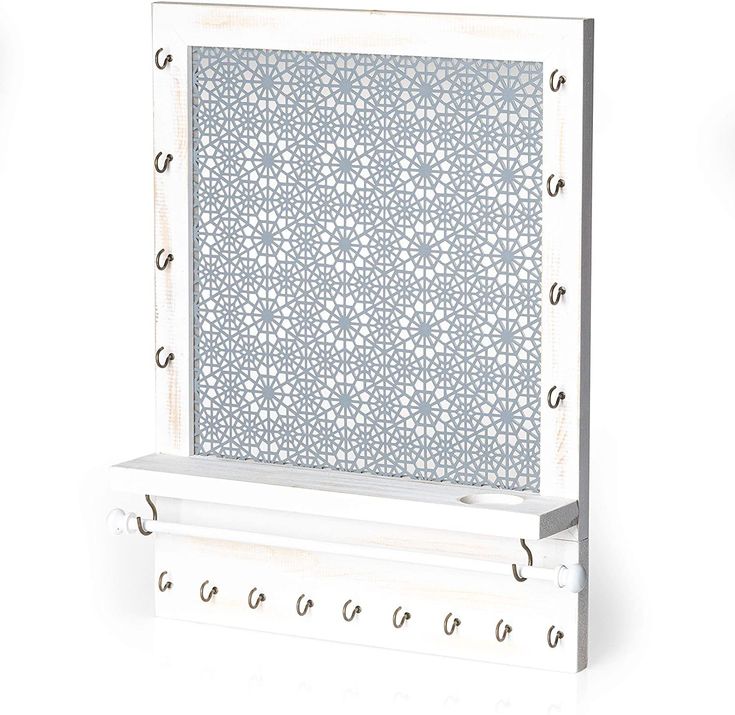 Show off your jewelry with this elegant rustic Wall Jewelry 