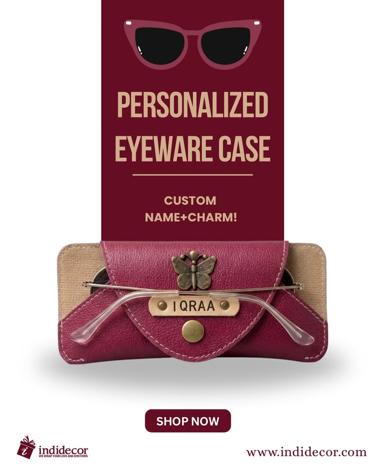🕶️ Protect your eyewear in style ✨
Our Personalized Eyewear 
