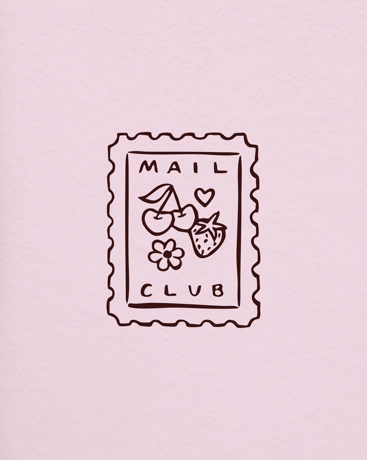 Custom hand-drawn illustrations for Dearest You 💌 A monthly 