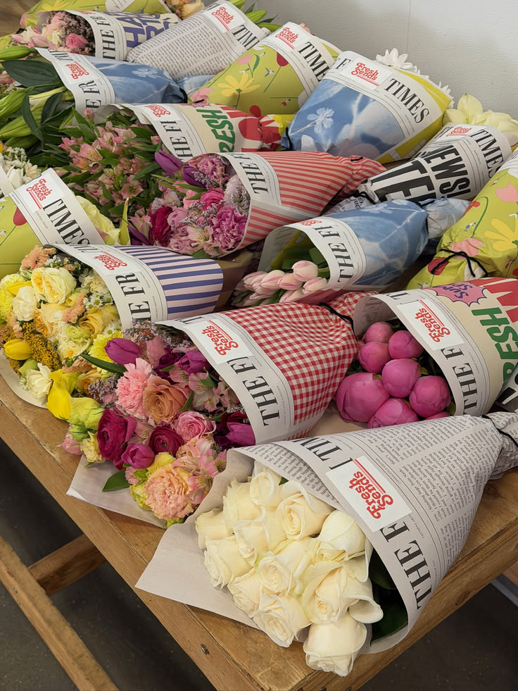 Fresh seasonal blooms arrive the very next day, making it ea