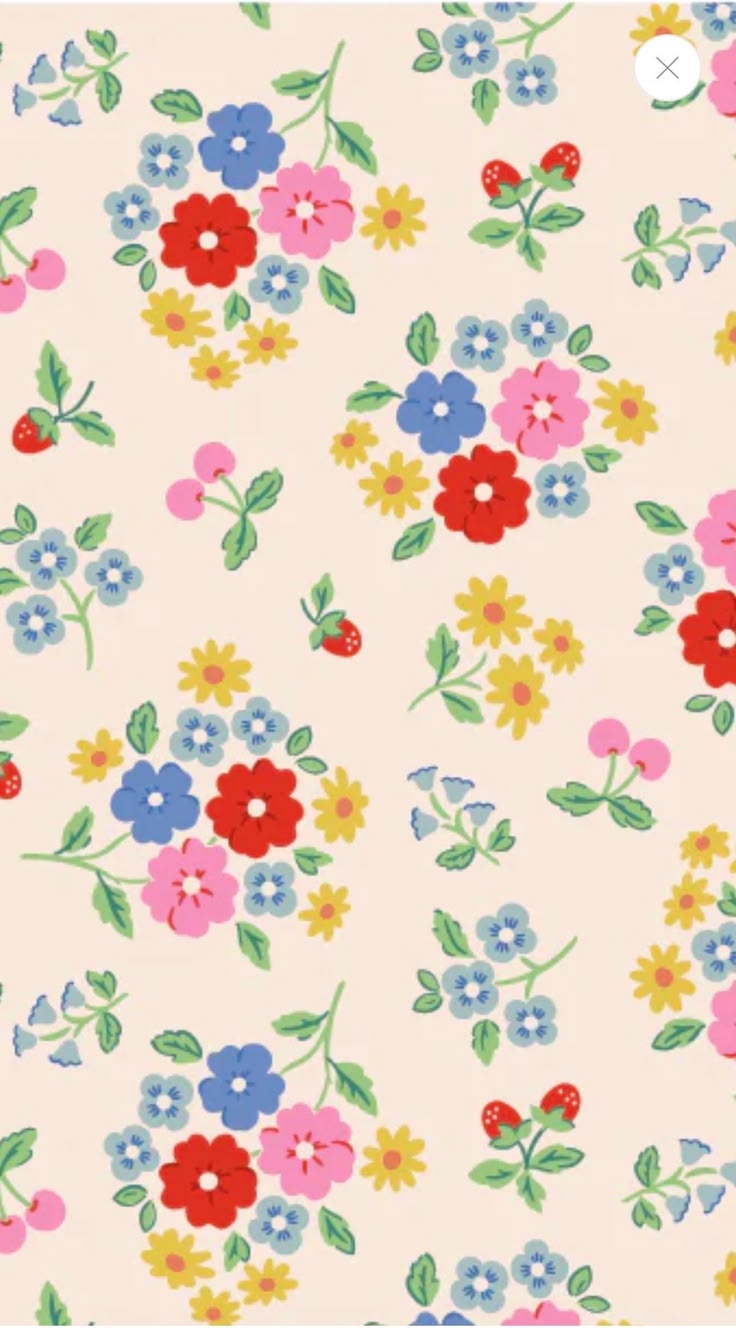 POPPIE COTTON bluebells & buttercups Designed by Elea Lutz T