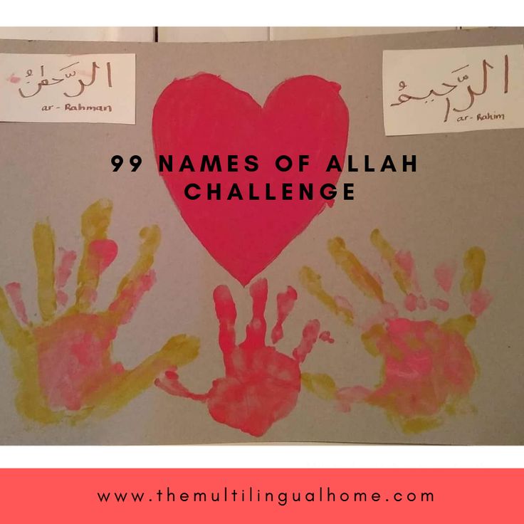 99 Names of Allah Challenge : Days 1-7. Learn the Names of A
