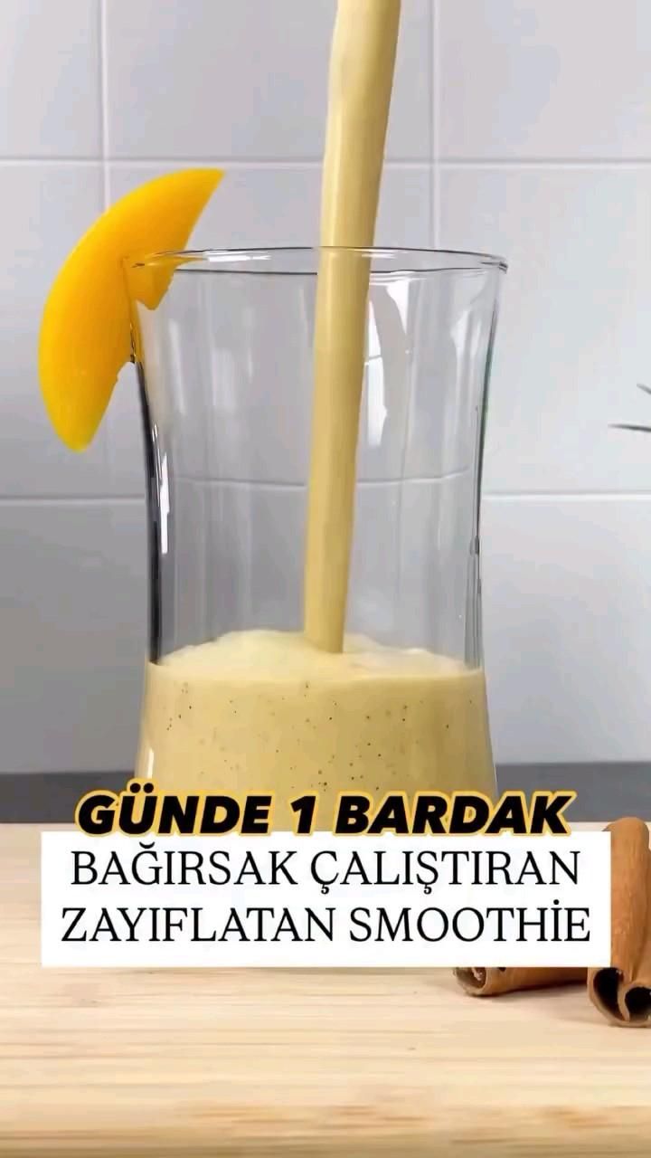 Zayıflatan Smoothie 💯💃🏻🙏🏻
