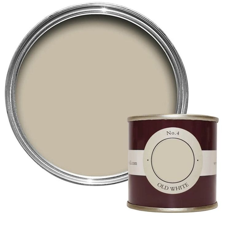 Farrow & Ball - Old White No.4 This soft grey green simply e