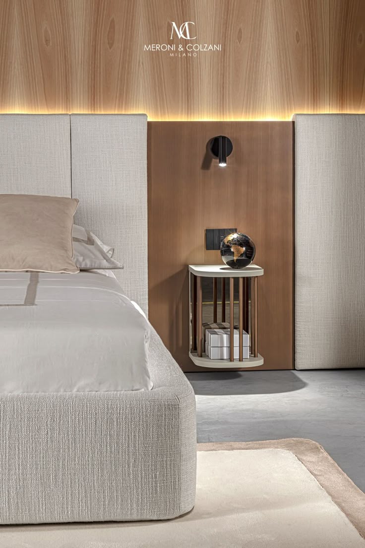 The epitome of elegance and functionality, this new bed feat