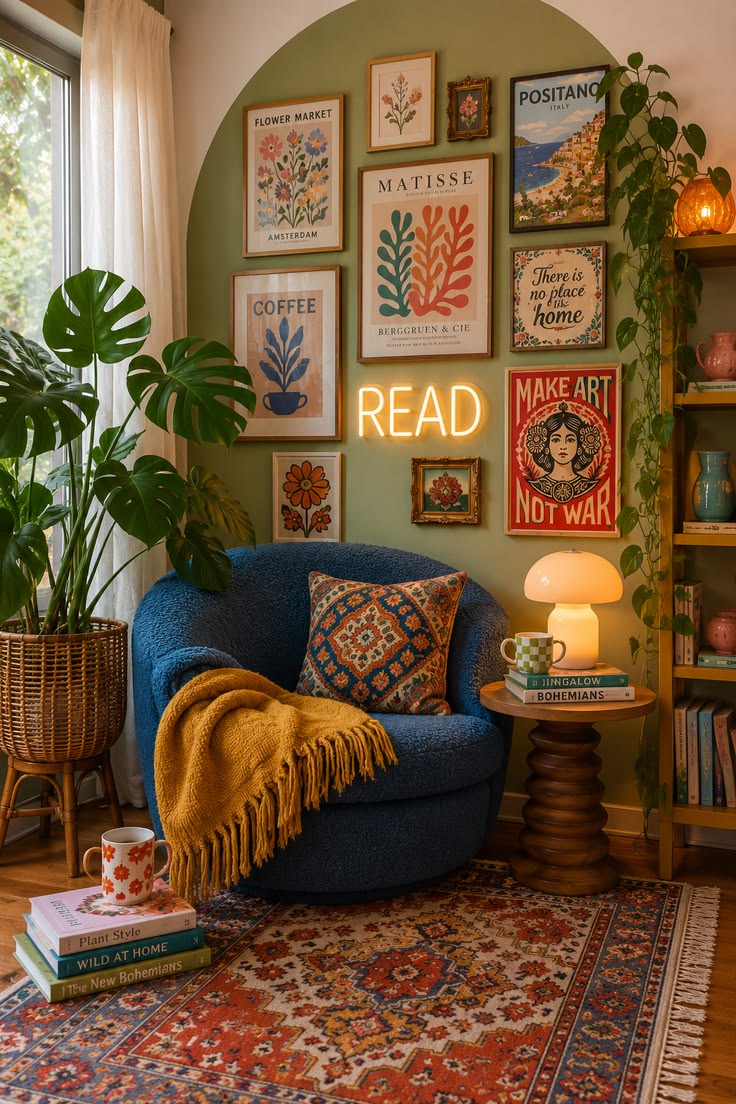 Struggling with empty walls or a dull reading nook in your s