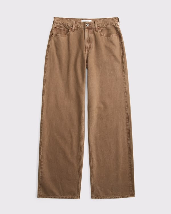 Our ultra loose jean, made from garment-dyed denim, creating
