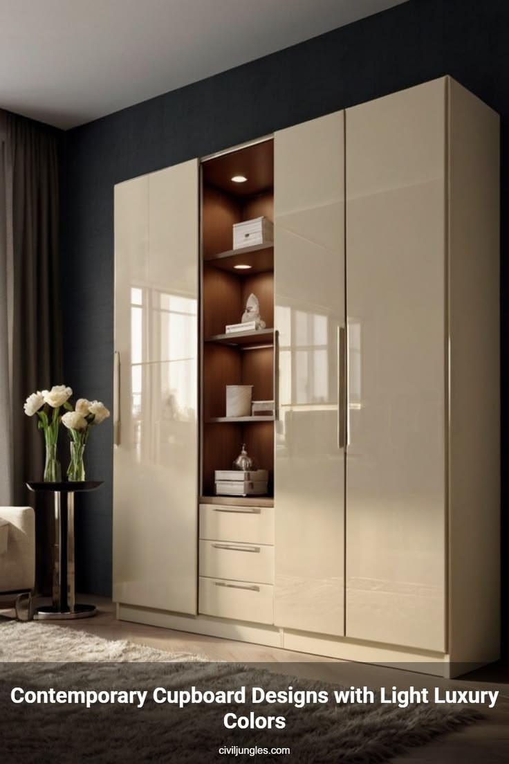 Upgrade your interiors with premium luxury cupboard designs 