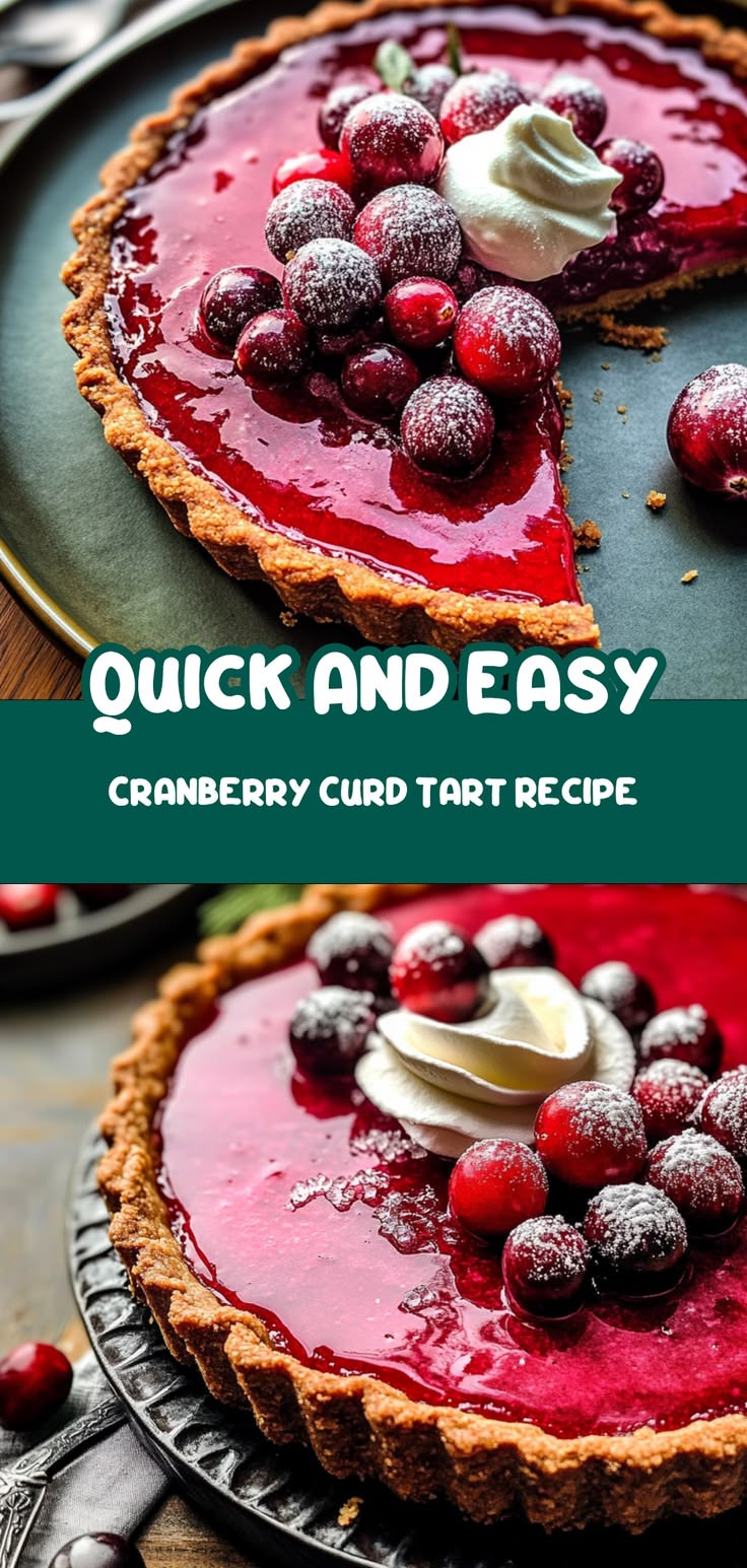 Discover the joy of baking with this delightful Cranberry Cu