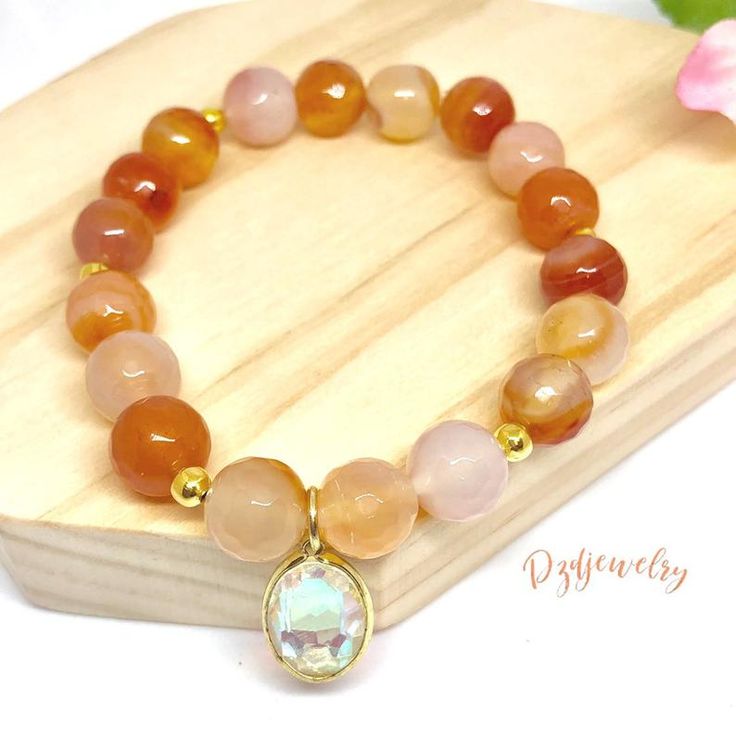Gemstone Bracelet Crystal Bracelet Stacking Bracelet | Etsy