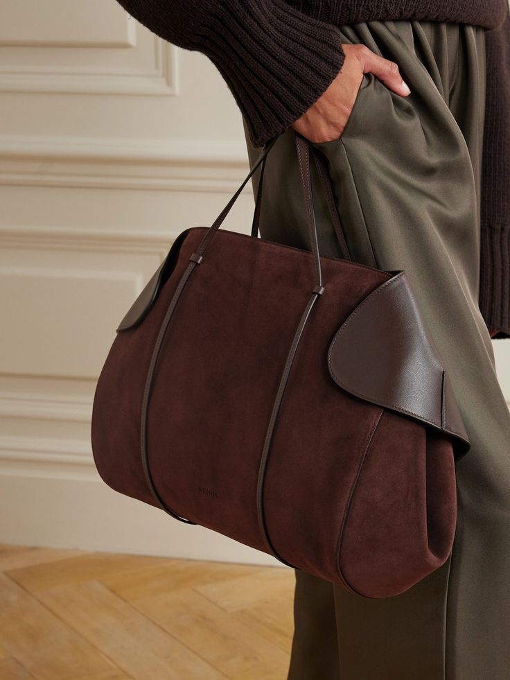 NEOUS' 'Berenices' shoulder bag is paneled from leather and 