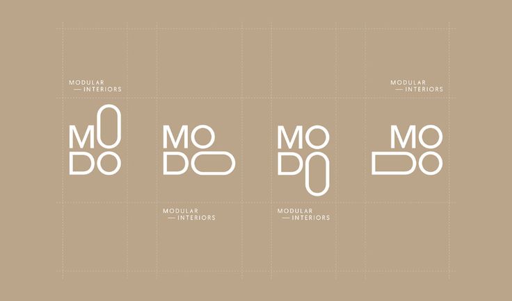modo interiors - 360° Branding Concept #Van_Logo #Typo_Logo_