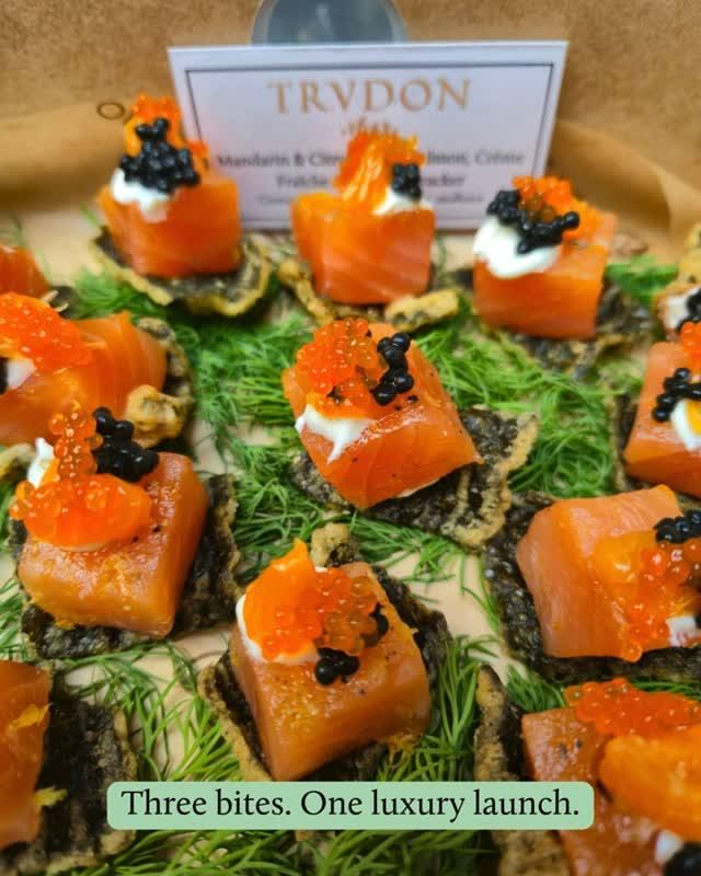Three bites. One luxury event.

For an intimate event at Tru