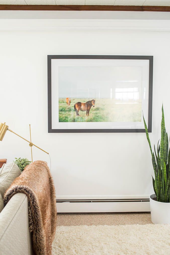 A Cozy Boho Basement Makeover | dreamgreendiy.com + @photosd