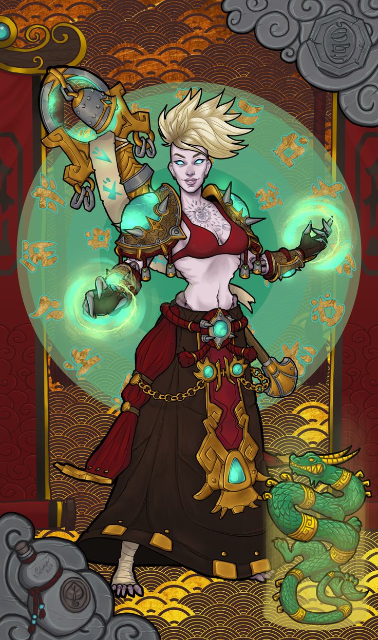 Mistweaver from Palguelands, on ArtStation at https://www.ar