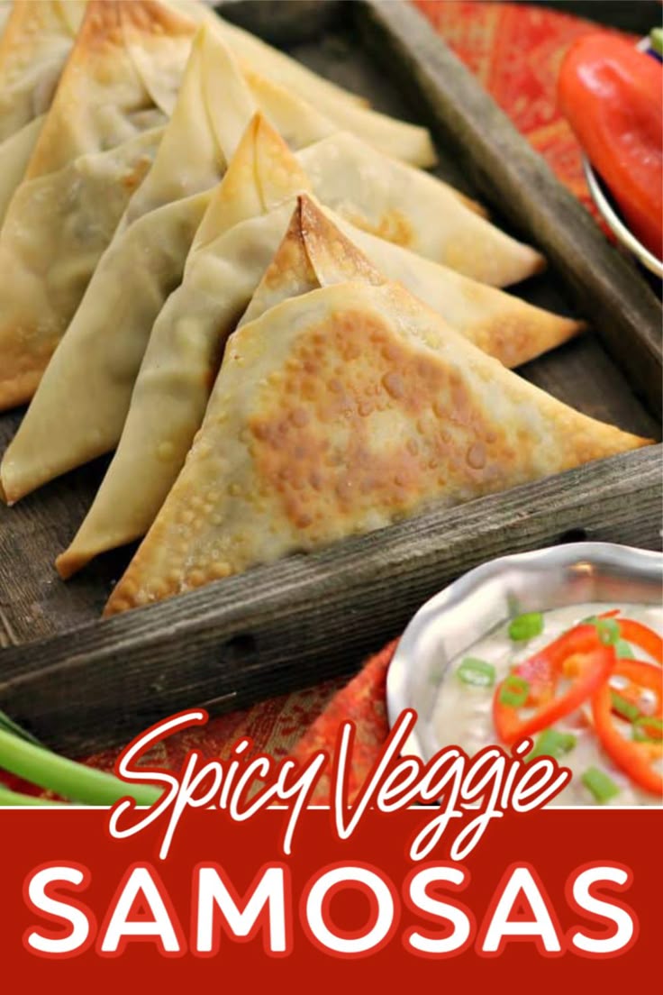 Spicy Vegetable Samosas