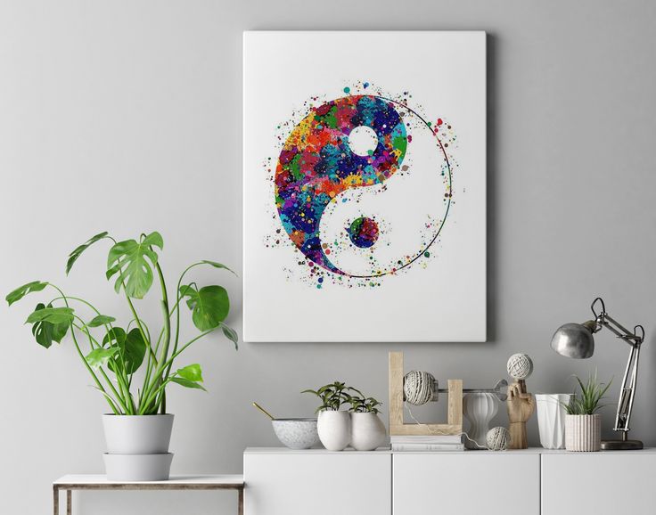 Discover our beautiful collection of Yin Yang paintings. (Ko