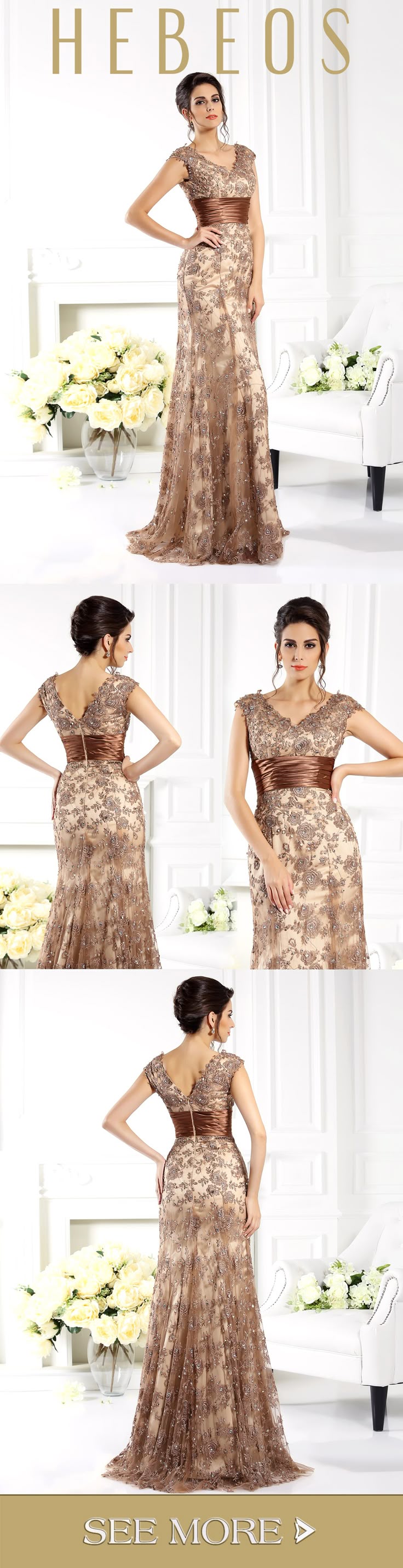 Look Gorgeous in This Satin Mother of the Groom Dress! The b