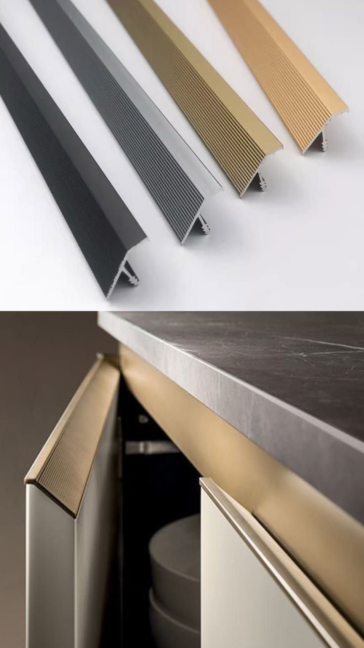 Door handles are an essential part in finishing the cabinet,