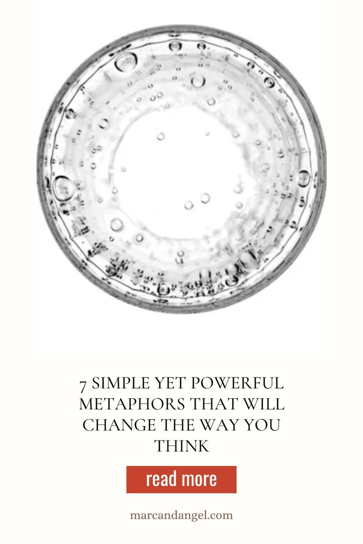 My challenge for you today is to read the first metaphor bel