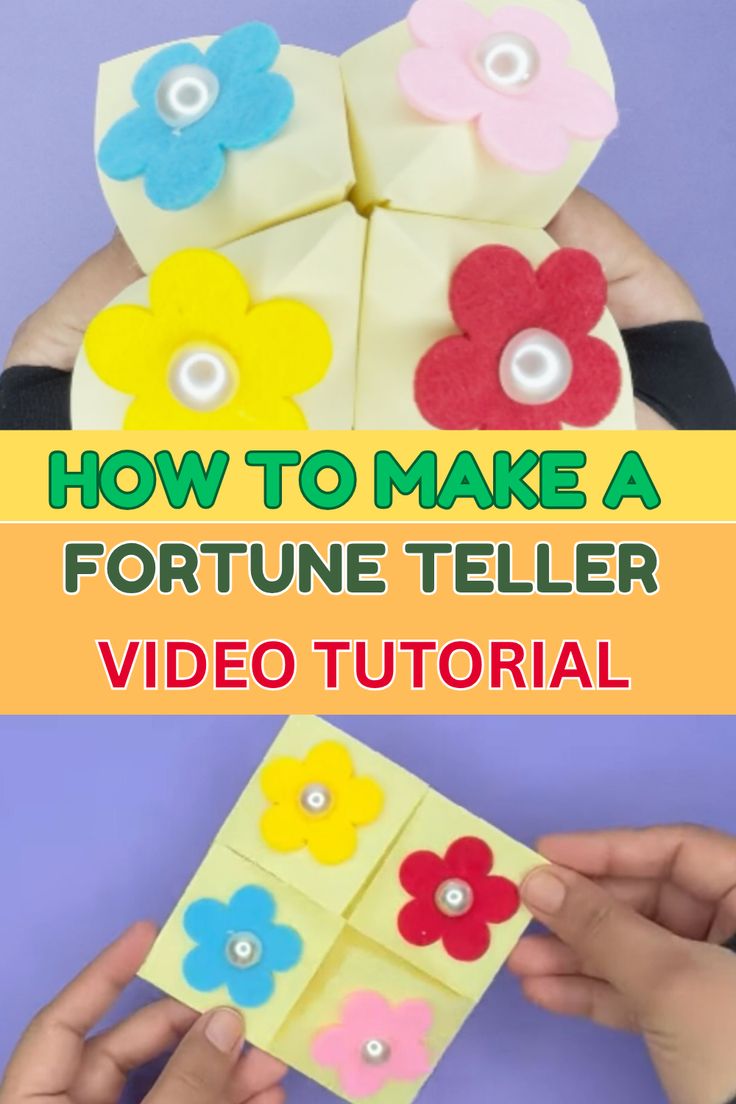 This simple video tutorial shows you exactly how to fold you