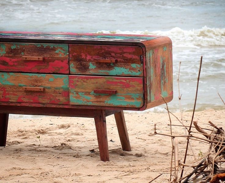 Furniture from boats in indonesia