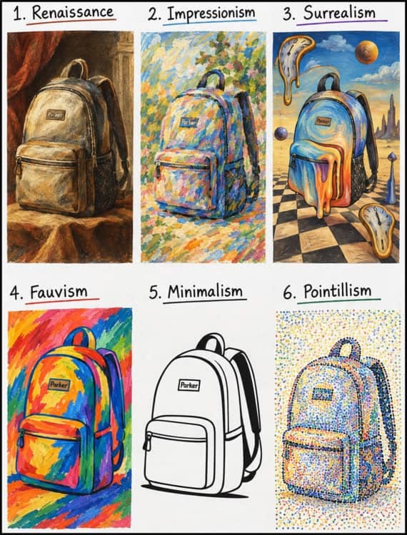 Elements of Art Review Project | Art Styles and Movements fo