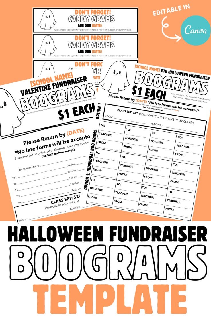 How to run an EASY boogram fundraiser for your Elementary sc