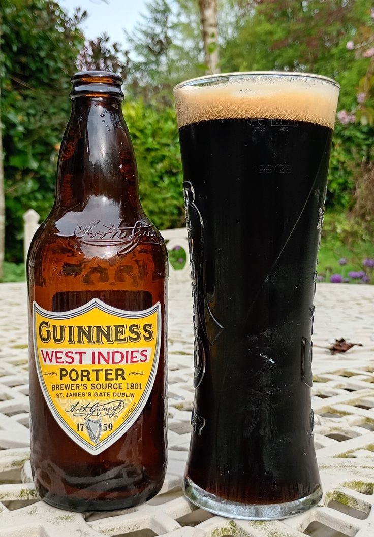 West Indies Porter from Guinness. A taste of molasses but ot