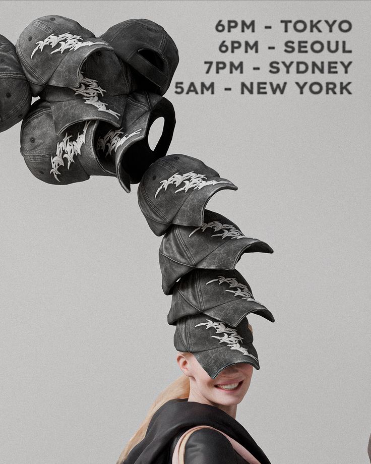 SAW CAPS release times for later today. ⁠
6PM - TOKYO, SEOUL