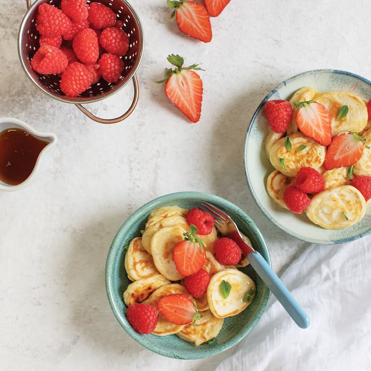 How do I give my baby pancakes for baby led weaning?