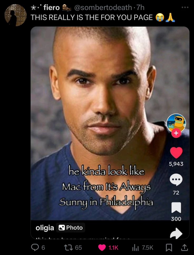 derek morgan // mac mcdonald | criminal minds // it's always