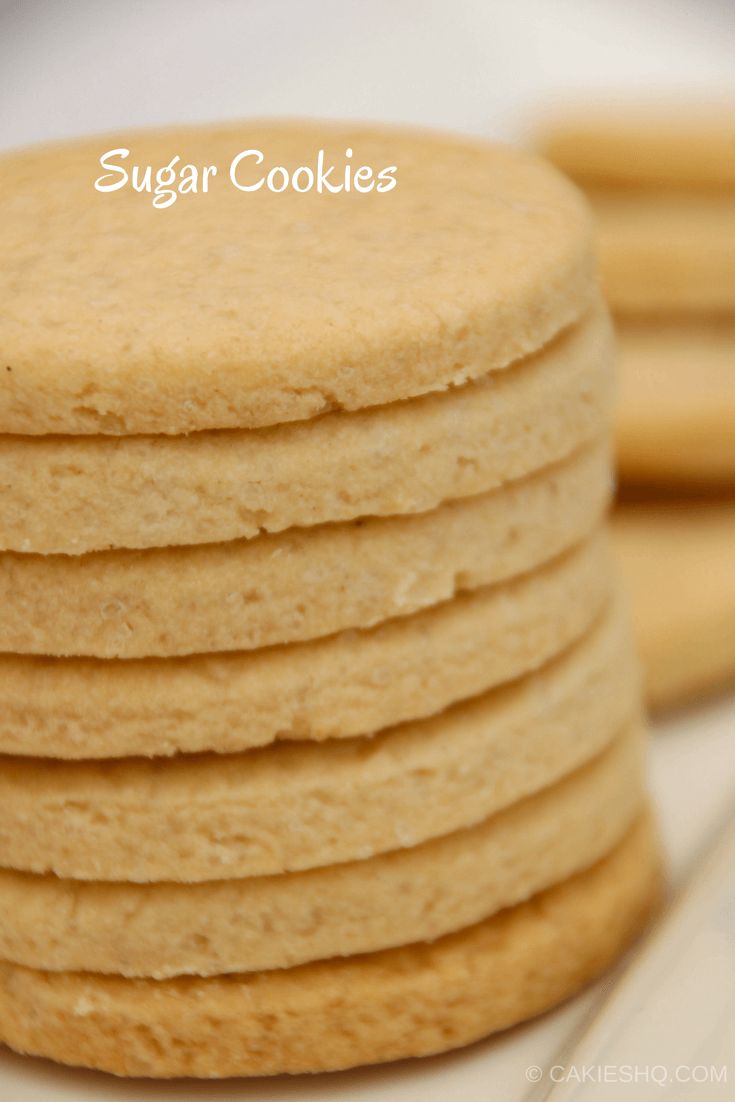 Sugar cookies are really easy to make. Make your own sugar c
