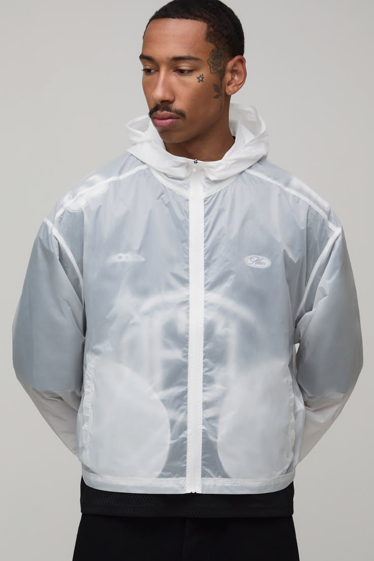 Its semi-sheer ripstop construction gives it a distinctly te
