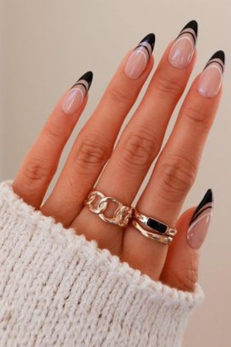 Monochrome Nails