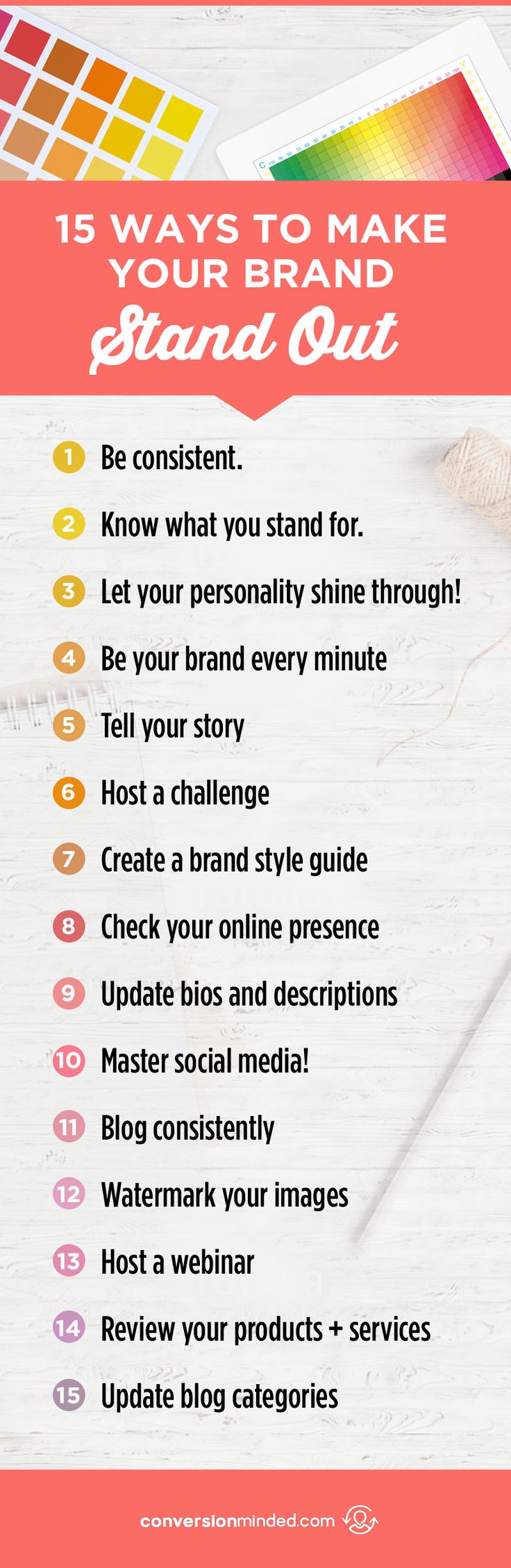 15 Ways to Make Your Brand Stand Out | Struggling to attract