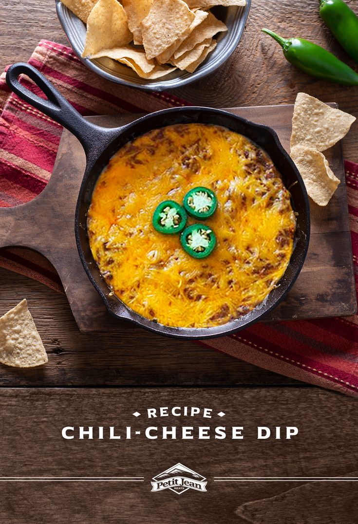 Spice up your summer with chili cheese dip! This classic dis