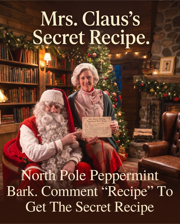 Comment ""Recipe"" and get Mrs. Claus famous recipe
#Santa #