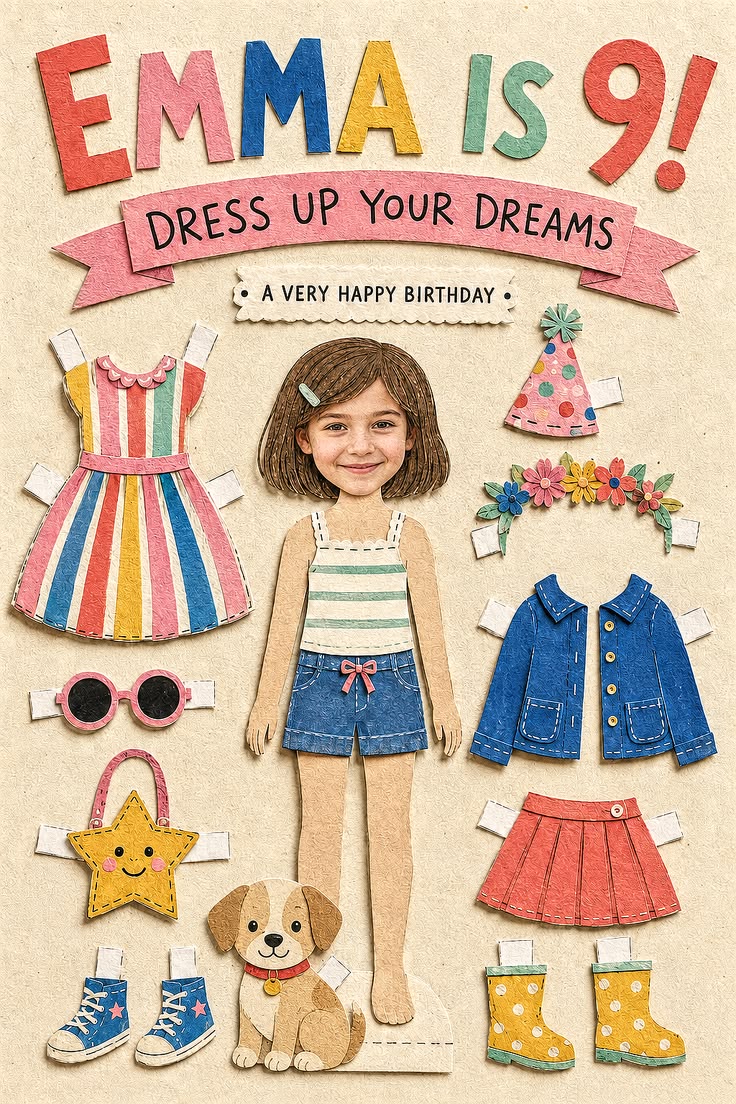 Turn a birthday into a personalized dress-up adventure. This