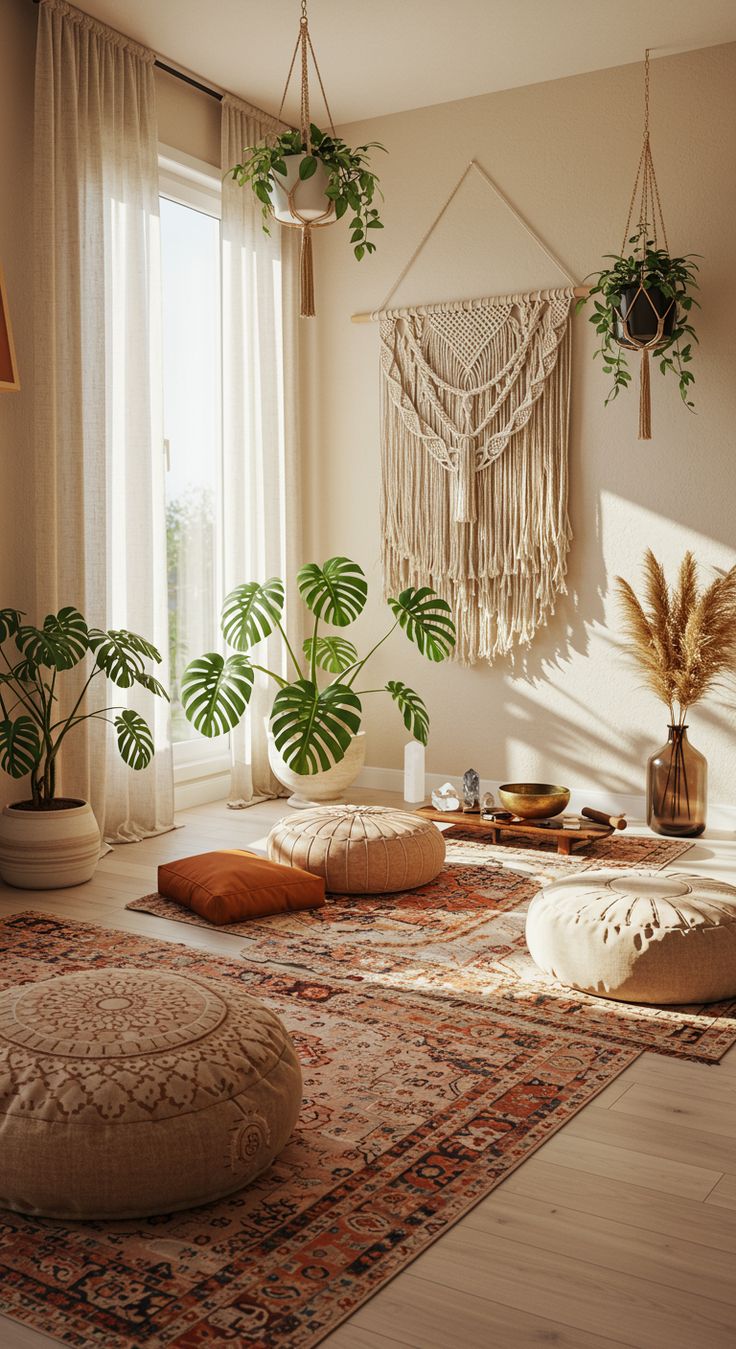 Find your inner peace in this serene Boho Chic meditation sp