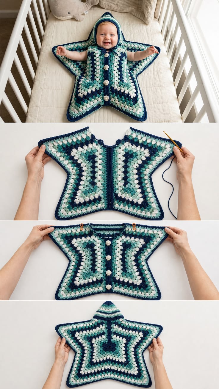 Create a stunning addition to your baby’s wardrobe with the 